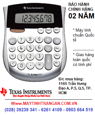 Texas TI-1795 SV , Máy tính Texas Instruments TI-1795 SV cho Học SInh tiểu học| CÒN HÀNG-ĐẶT HÀNG TRƯỚC